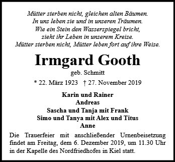Irmgard Gooth