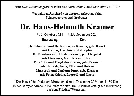 Hans-Helmuth Kramer