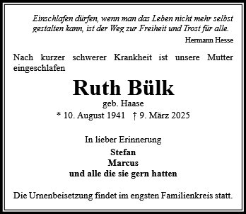 Ruth Bülk