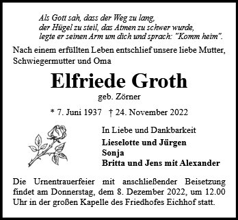 Elfriede Groth