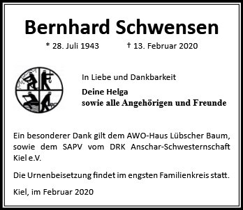 Bernhard Schwensen
