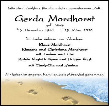 Gerda Mordhorst