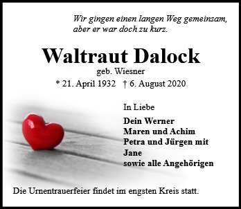 Waltraut Dalock