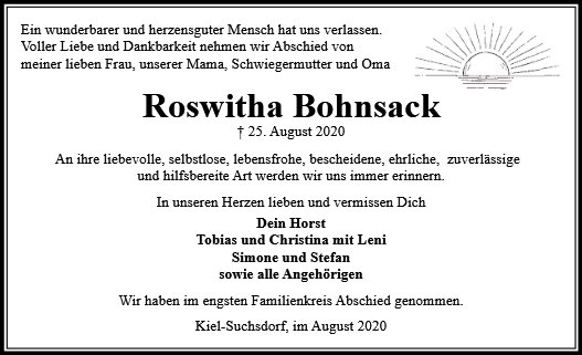 Roswitha Bohnsack