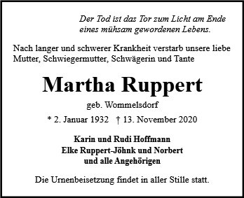 Martha Ruppert