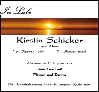 Kirstin Schicker