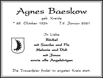 Agnes Baeskow
