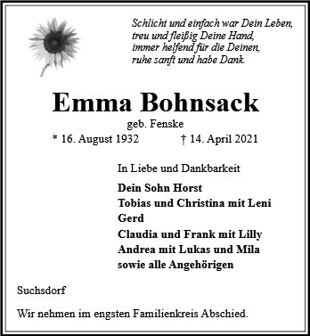 Emma Bohnsack
