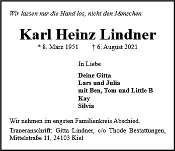 Karl Heinz Lindner