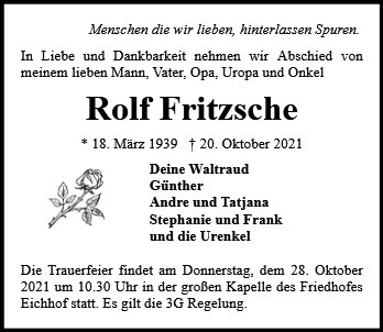 Rolf Fritzsche