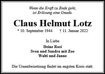 Claus Helmut Lotz
