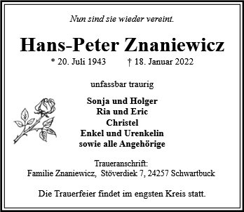 Hans-Peter Znaniewicz