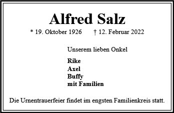 Alfred Salz