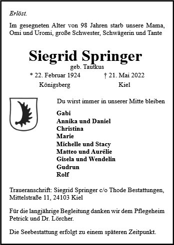 Siegrid Springer