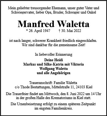 Manfred Waletta