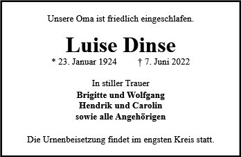 Luise Dinse