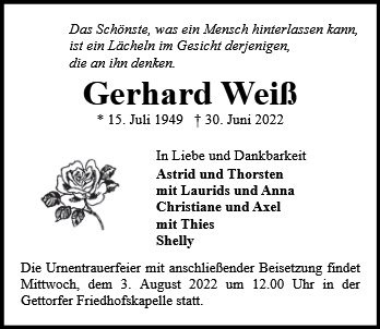 Gerhard Weiß
