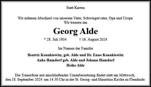 Georg Alde