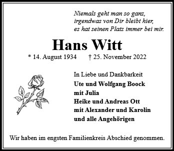 Hans Witt