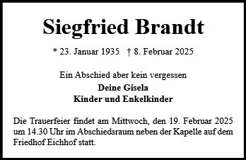 Siegfried Brandt