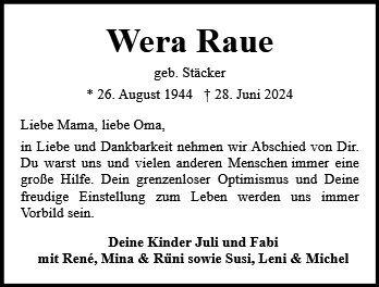 Wera Raue