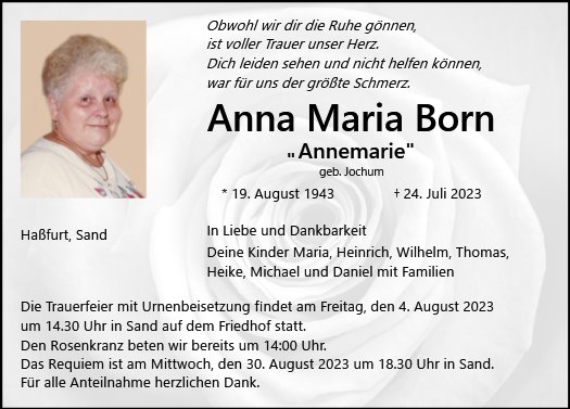 Anna Maria Born