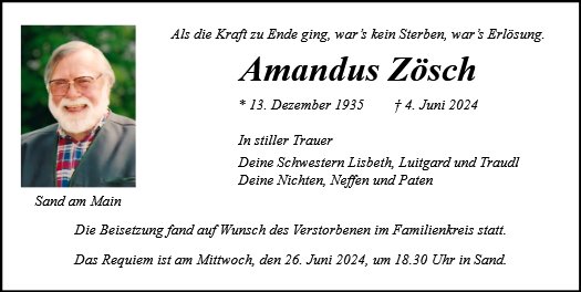 Amandus Zösch
