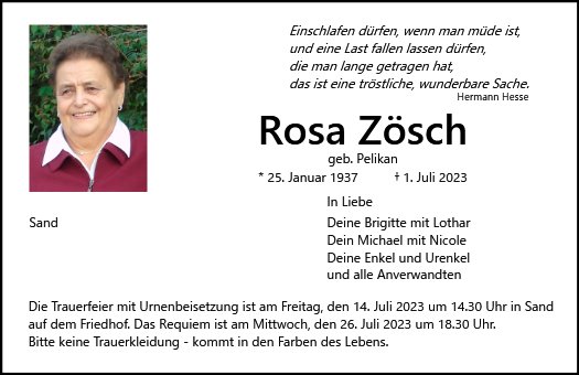 Rosa Zösch 