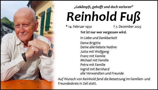 Reinhold Fuß