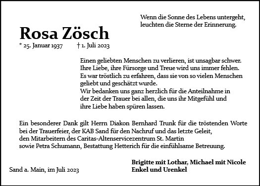 Rosa Zösch 