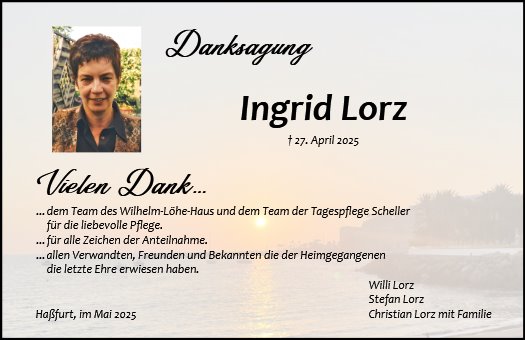 Ingrid Lorz