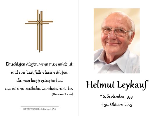 Helmut Leykauf