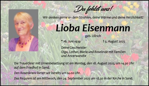 Lioba Eisenmann