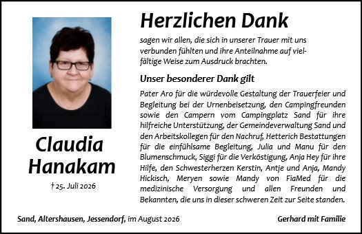 Claudia Hanakam