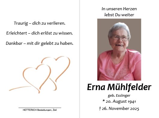 Erna Mühlfelder