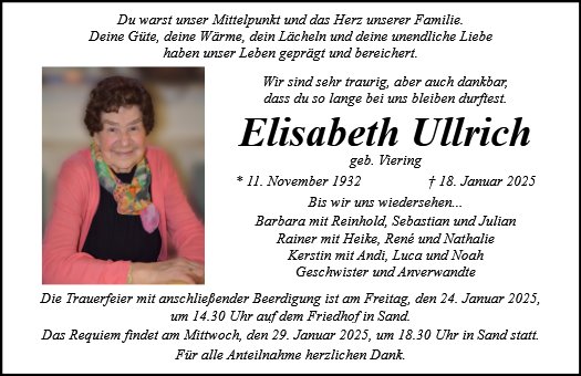 Elisabeth Ullrich