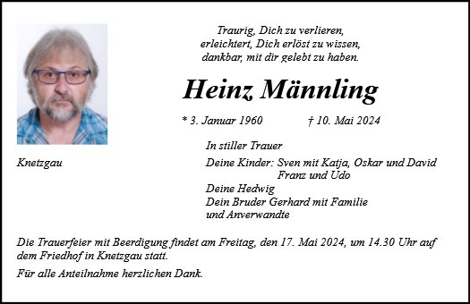 Heinz Männling