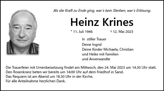 Heinz Krines