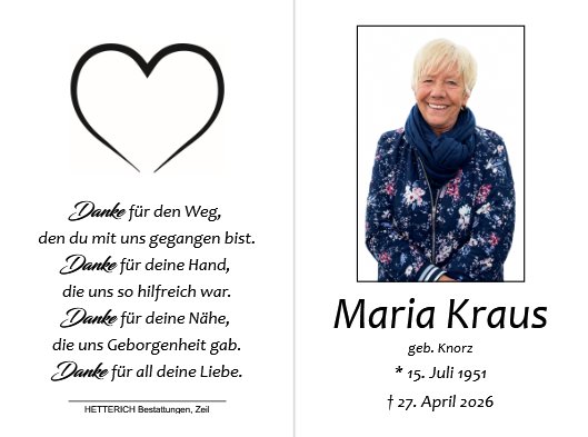 Maria Kraus