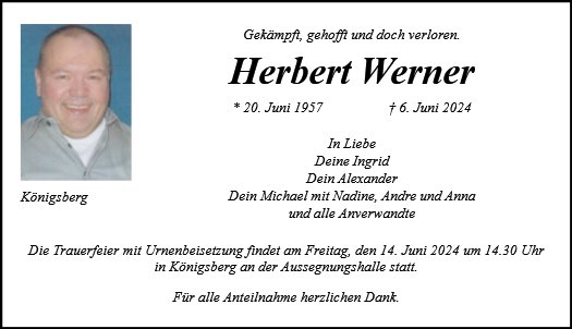 Herbert Werner