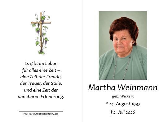 Martha Weinmann