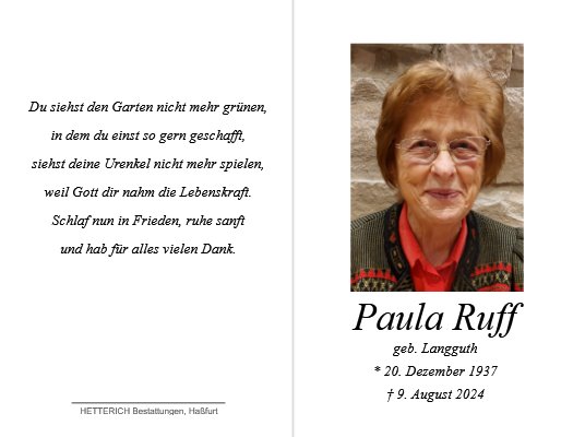 Pauline Ruff