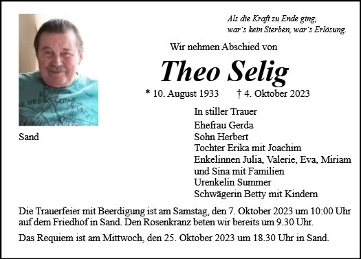 Theo Selig