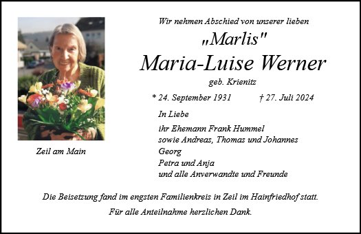 Maria-Luise Werner