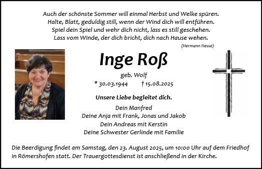 Ingeborg Roß