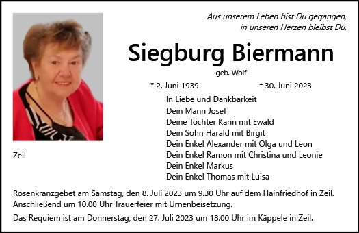 Siegburg Biermann
