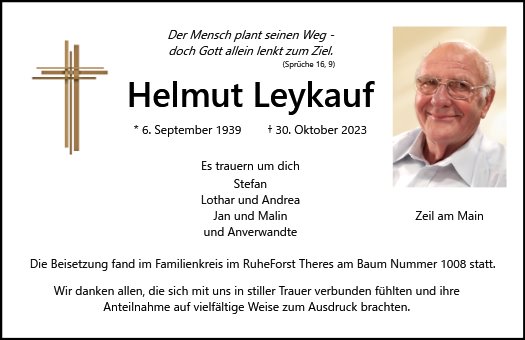 Helmut Leykauf