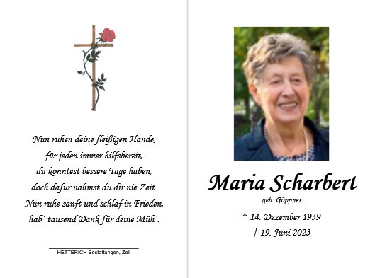 Maria Scharbert