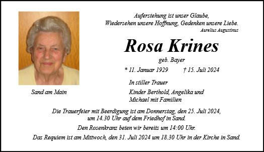 Rosa Krines