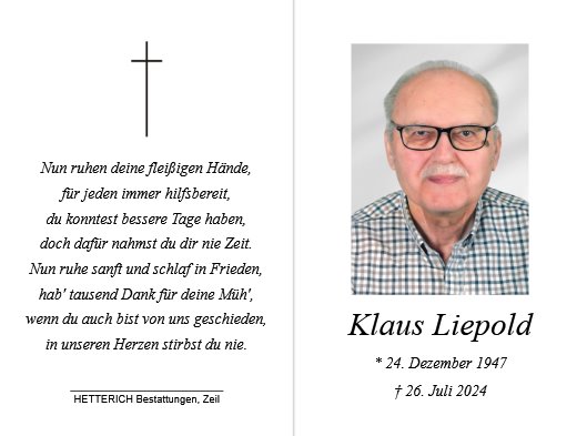 Klaus Liepold